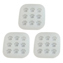 Ensemble de moules en silicone alimentaire pour friandises pour animaux et chocolat