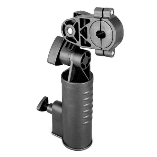 Umbrella stand bracket for golf cart handle adjustable 2