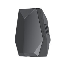Stille handdroger voor wandmontage met automatische detectie, compact formaat