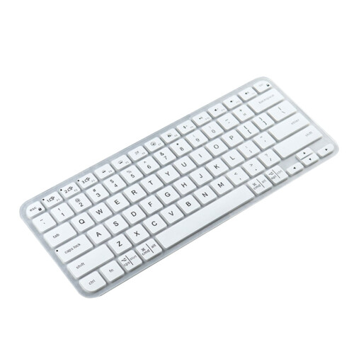 Película protetora transparente de silicone para teclado de laptop