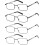 Herren-Lesebrille aus Metall mit Blaulichtfilter 1