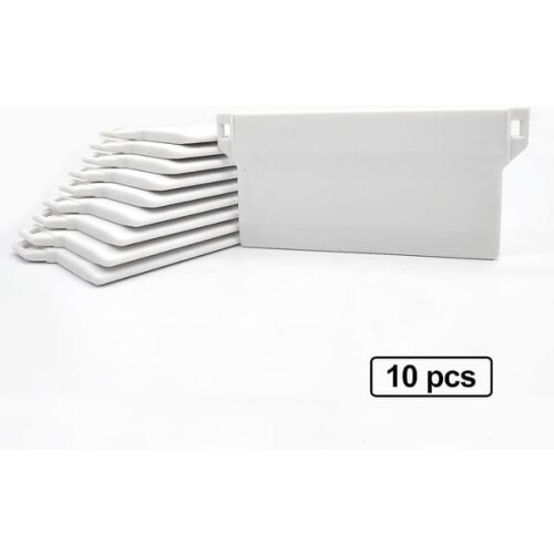 Vertical Blind Bottom Weights White 10 pcs 127 mm 1