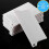 Vertical Blind Bottom Weights White 10 pcs 127 mm 3