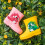 Children's rubber rain boots cartoon design 1 pair 3