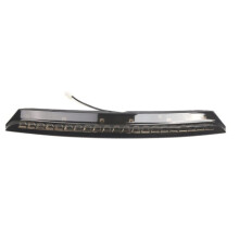 For RCZ 2010-2015 High Mounted Brake Light Assembly Rear Roof 3rd Brake Light 6350KE 40700780 Black