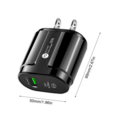 USB-C PD45W telefonladeradapter kompatibel med flere 2
