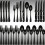 Stainless Steel Silverware Set 24-Piece for 4 1