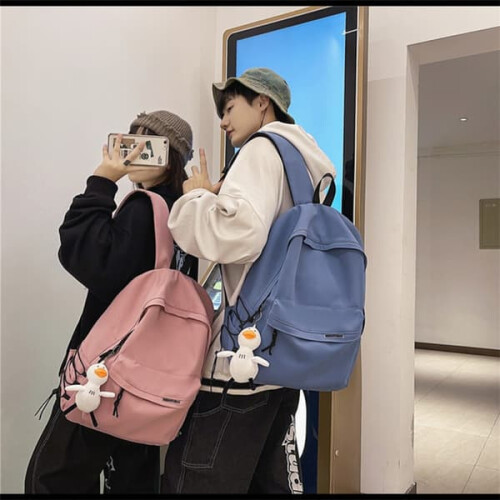 Mochila escolar/de viagem azul (1 peça) 2