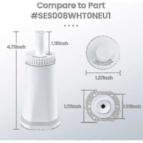 Filtres à eau pour machine à café Sage (lot de 4) 2