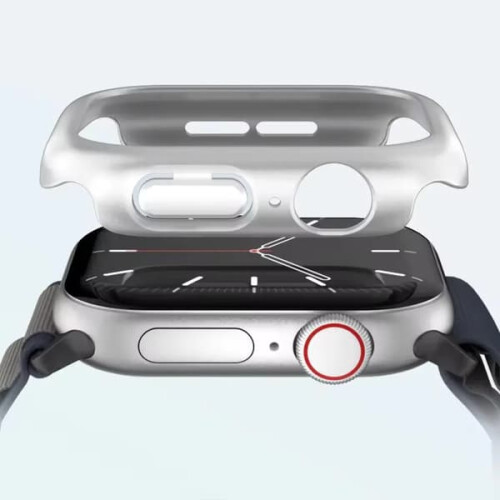Étui pour Apple Watch S10-S1, en polycarbonate, noir 2