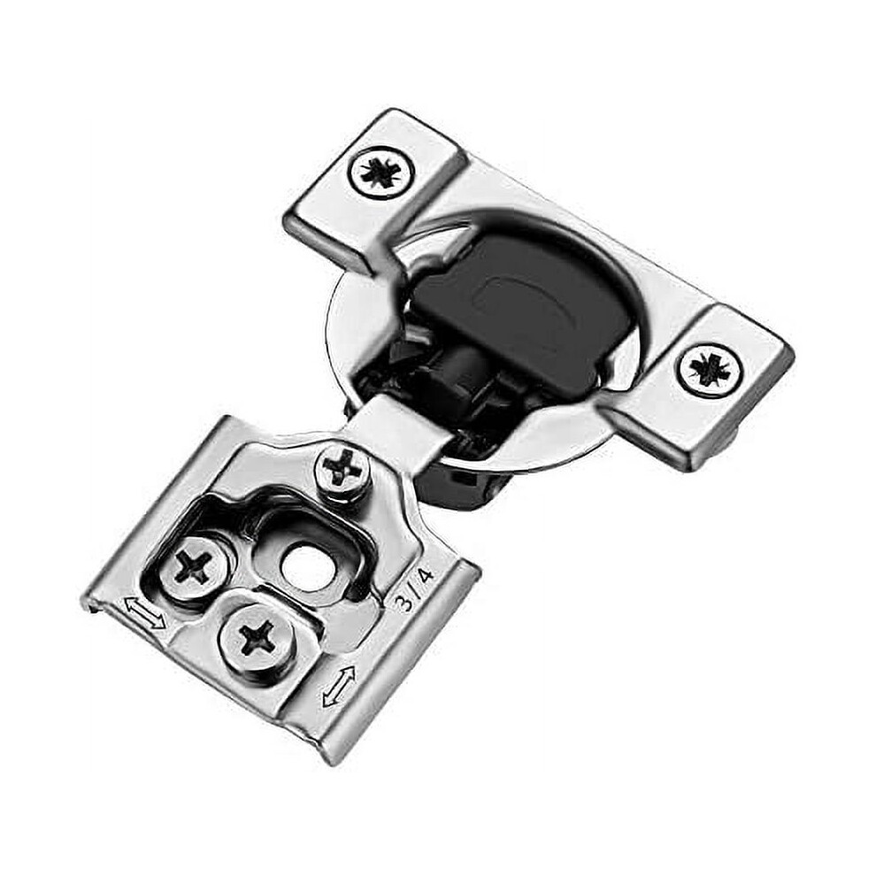 Soft Close Cabinet Hinges Satin Nickel 10 Pack 9341593743525