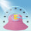 Sombrero de sol para bebé UPF50+, de ala ancha y ajustable. 2