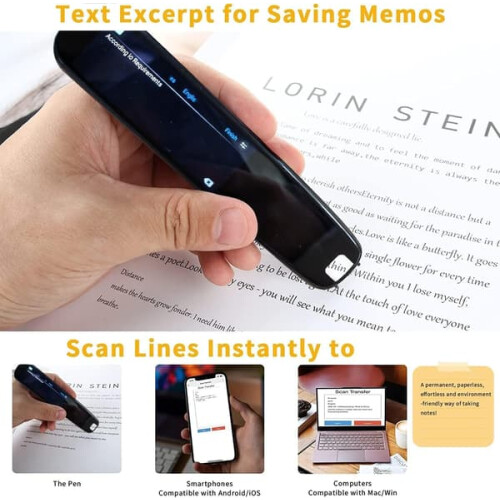 Scan-vertalingspen, 131 talen, 2,99 inch 2