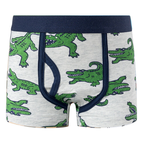 Boy's cartoon crocodile boxer briefs 3-pack
