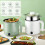 Electric cooking pot with steaming function green 1 unit 6