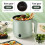 Electric cooking pot with steaming function green 1 unit 5