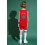 Michael Jordan baskettröja Chicago Bulls röd 3