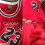 Michael Jordan baskettröja Chicago Bulls röd 5