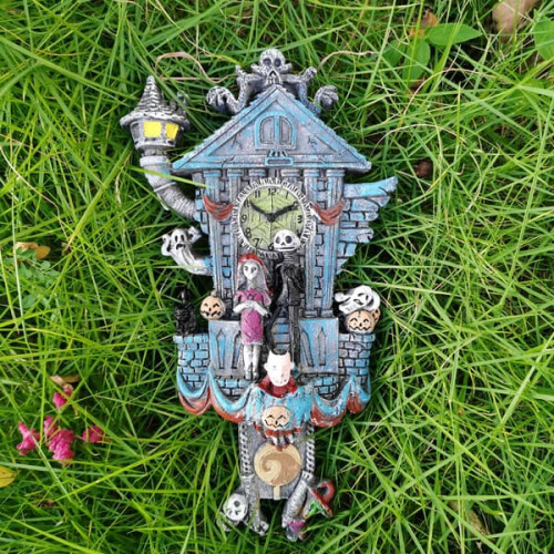 Nightmare Before Christmas Cuckoo Clock Halloween Wall 2