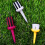 Mordely golf tee borstel onbreekbaar 12 stuks 6