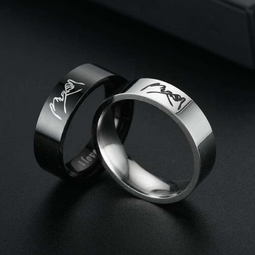 Matchende ringe til par 2 1
