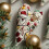 YANCA hjerteformet broderi julepyntsett 4 stk 7