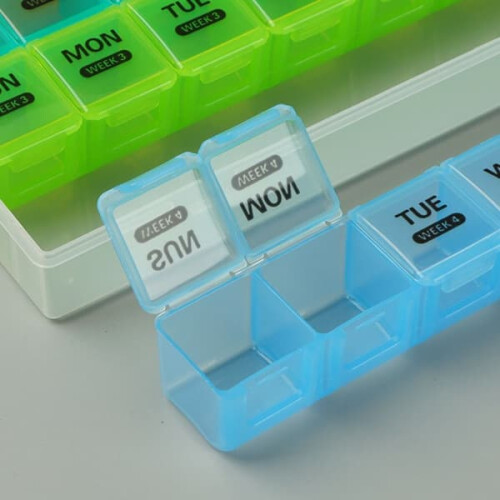 Medicinarrangør til tabletter Månedlig1 1 1 2