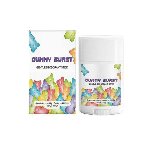Gummy Burst Kids Deodorant - Gentle & Non Sticky Stick