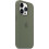 Coque en silicone olive pour iPhone 14 Pro avec MagSafe 3