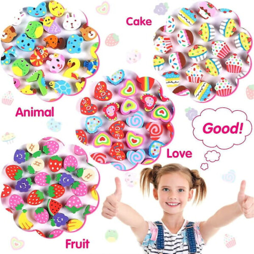 Mini erasers small pen erasers 150 pieces 2