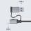 XQD-kortleser USB 3.0 5 Gbps aluminiumshus 6