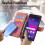 Étui de protection RFID pour Samsung S23 Plus violet (2 pièces) 6