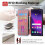 Étui de protection RFID pour Samsung S23 Plus violet (2 pièces) 8