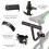 Premium child saddle with backrest and rear carrier set 3