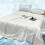 Silk Bedding Set Solid Color Washable 4-Piece 3