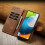 DG.MING leather phone case for Samsung Galaxy S24 Ultra red 2