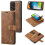 DG.MING leather phone case for Samsung Galaxy S24 Ultra red 4