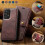 DG.MING leather phone case for Samsung Galaxy S24 Ultra red 6
