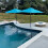 Outdoor Patio Umbrella Canopy 6.5ft 9ft 10ft UV Protective 8
