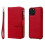 iPhone 12 12 Pro magnetic wallet case red 3