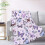 Schmetterlings-Fleecedecke Rosa 50" x 40" 2