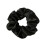 Hårband i satin, svart, 9 cm 2