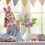 Easter Floral Picks Artificial Stems with Eggs and Berries 6