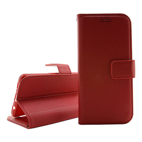 Huawei P30 Lite red stand case wallet 1