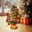 Pre-Lit Christmas Tabletop Tree Warm White LEDs 2