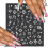 Nagelsticker mit Hibiskus-Blumenmuster, 10 Blatt 2