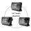 IC Projection Alarm Clock Digital Black 5