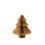 Homchy Christmas Ornament Brown Folding Paper Desktop 2