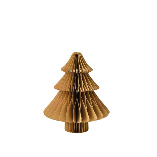 Homchy Christmas Ornament Brown Folding Paper Desktop 1