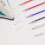 Heat-Sensitive Fabric Marker Pen Set 10 Magenta Refills + 5